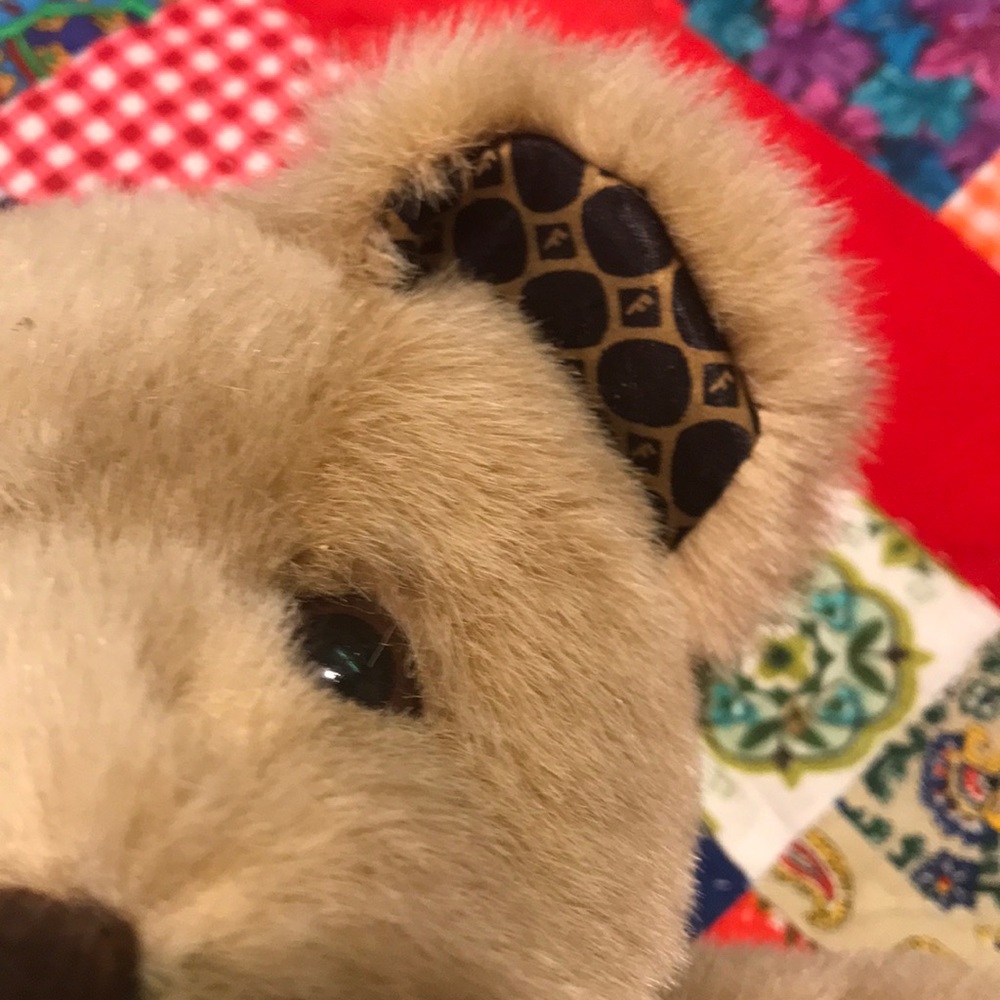 Adorable vintage Fossil tan colored Teddy Bear! 🐻 - Picture 6 of 8